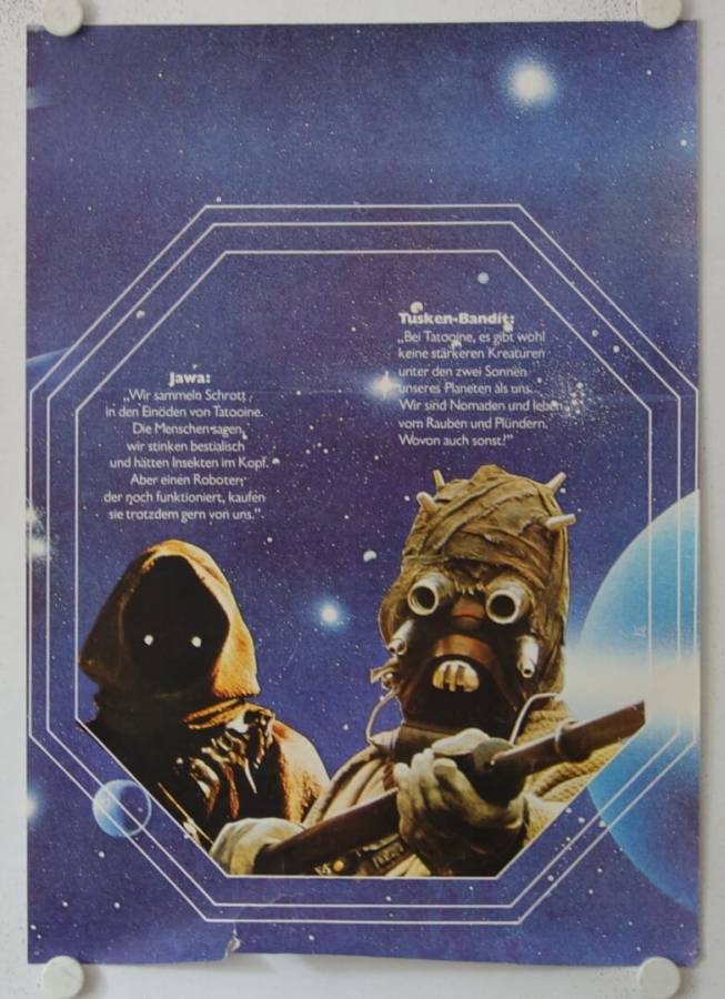 Star Wars original release german special movie poster